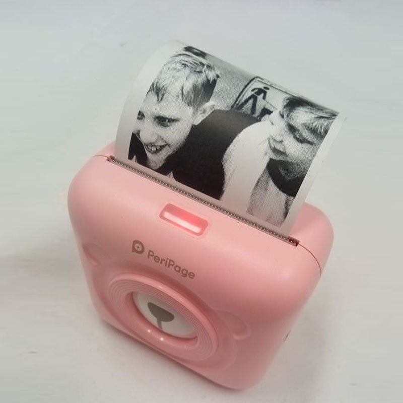 Portable Printer - Inkless & Smartphone Compatible - Pink