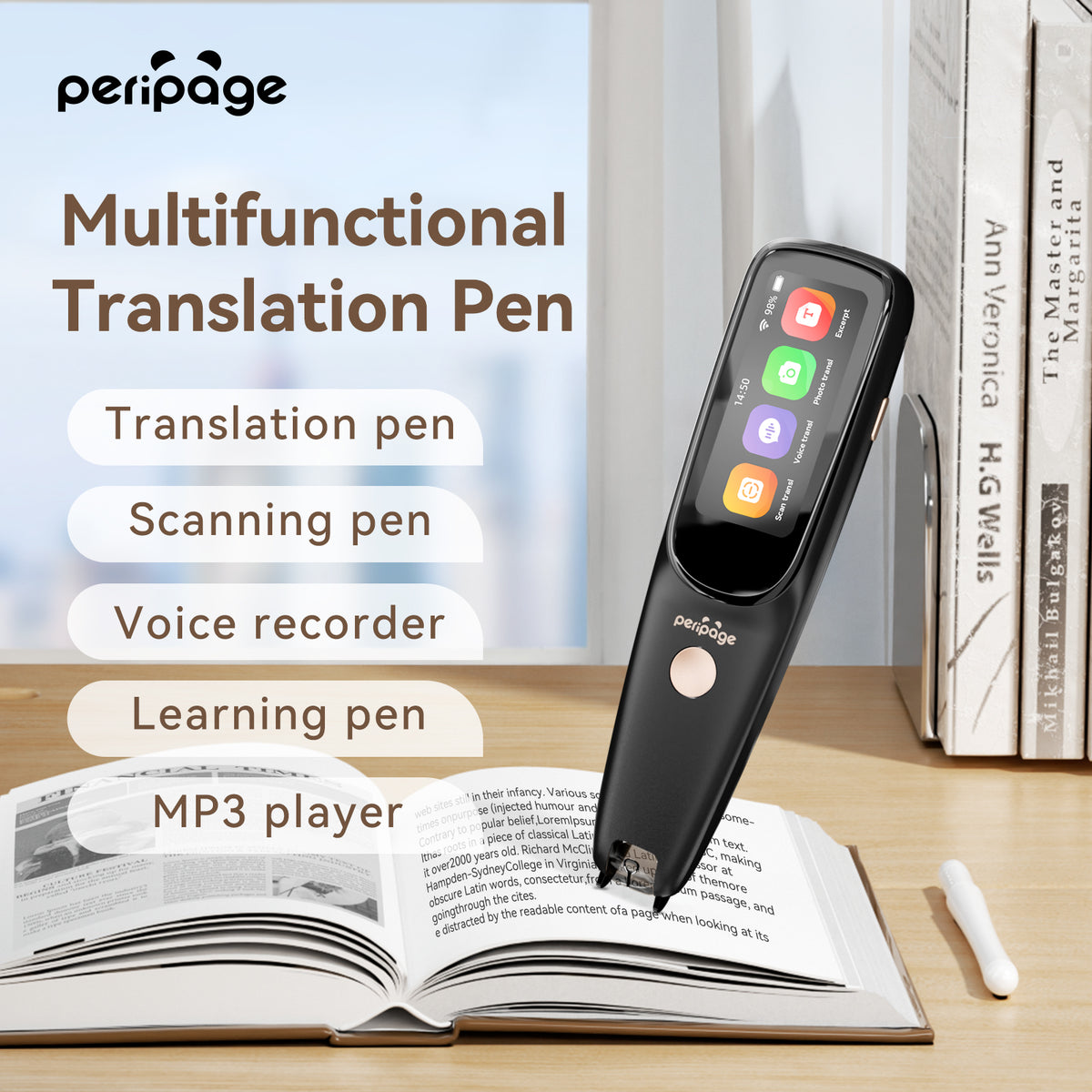 Touchscreen Dictionary Translation Pen Scanner AI Voice & Camera