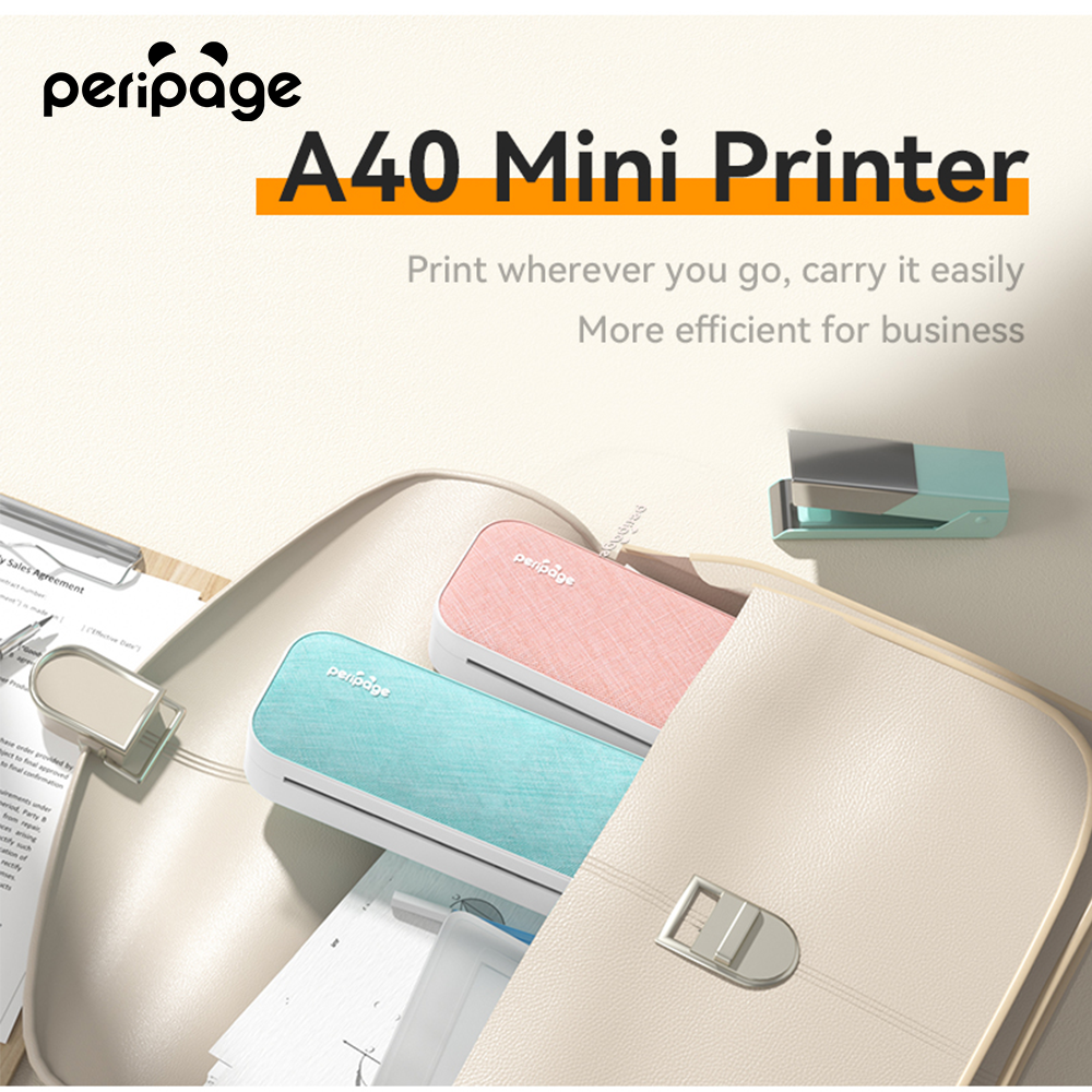  Bisofice PeriPage Mini Printer, Portable Thermal