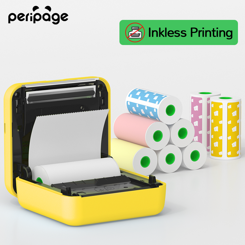 PeriPage-2 - PeriPage-2 Mini Pocket Imprimante thermique tout-en