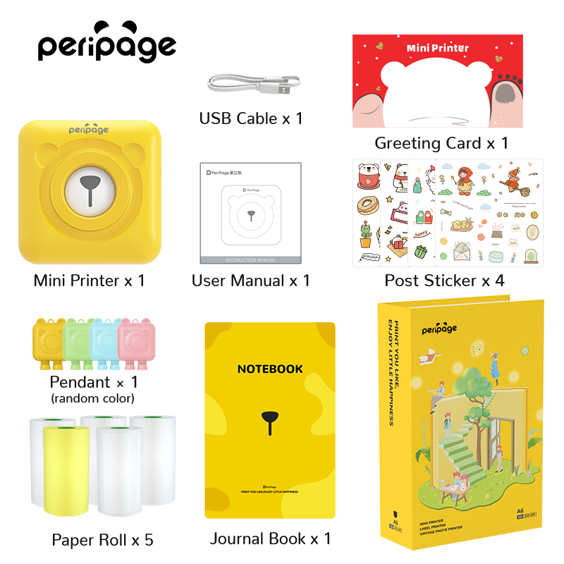 PeriPage A6 - Trucs et astuces - mini-printer 