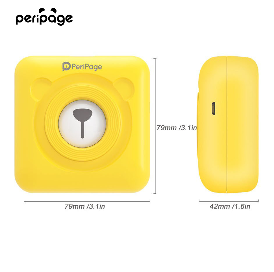 PeriPage 2'' A6 Mini Printer Gift Box - PeriPage Official Mini Printer